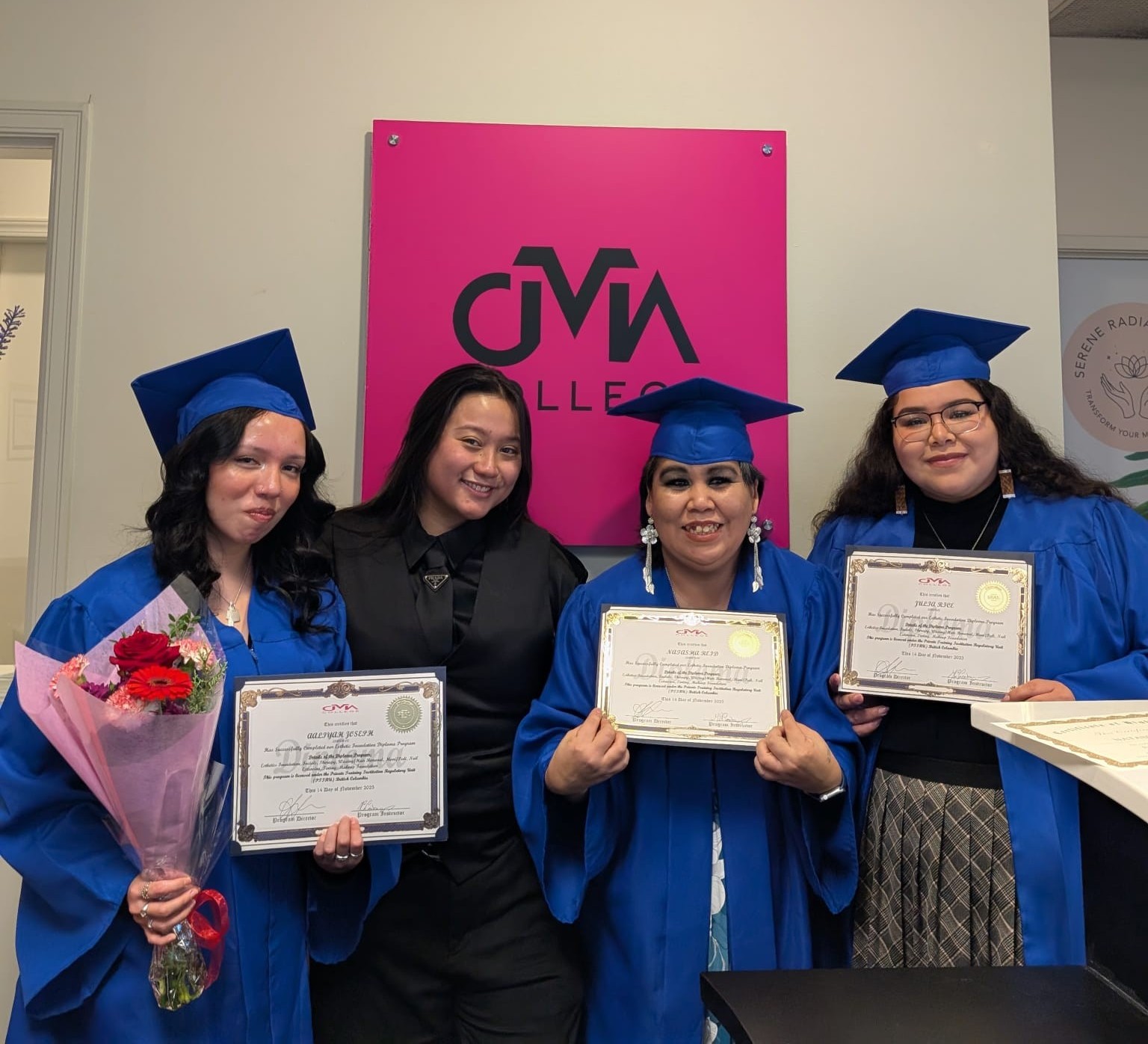 CMA College graduate